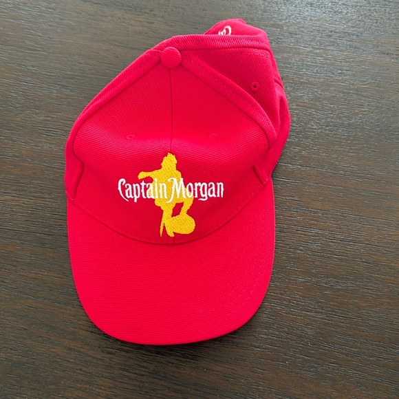Captain Morgan | Red Promo Logo Cap | NWOT - Picture 1 of 4